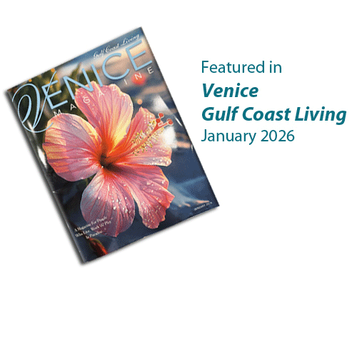 cover of Venice Gulf Coast Living magazine, 1/2026 issue